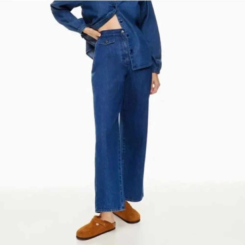 Aritzia Wilfred Wide Leg Jeans